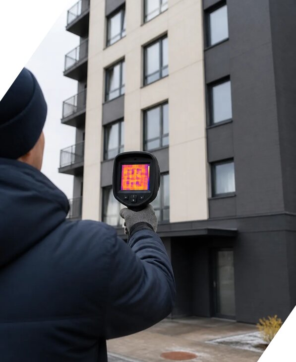 Тепловизионное обследование зданий в Мегионе от 5213 р. | ЭкспертизаРоссия
