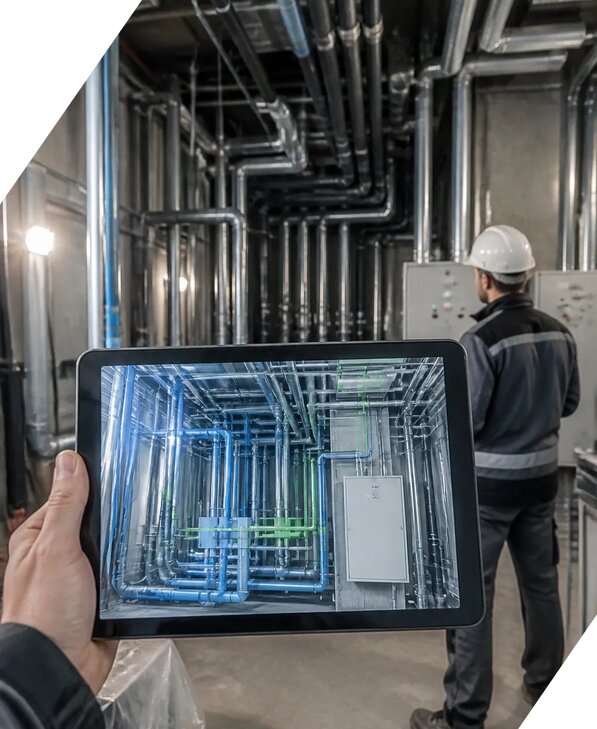 Создание BIM модели инженерных сетей в Мегионе от 52125 р. | ЭкспертизаРоссия